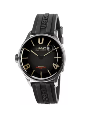 9018/A DARKMOON 40MM BLACK SS Наручний годинник U-BOAT