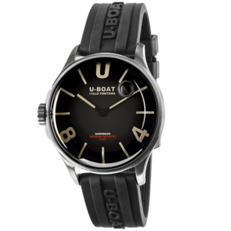 9018/A DARKMOON 40MM BLACK SS Наручний годинник U-BOAT