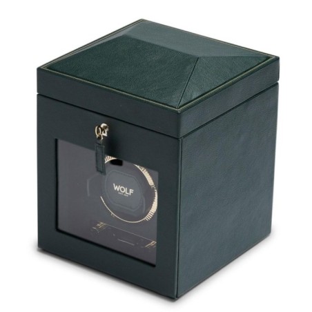 792141 British Racing Single Watch Winder WOLF Green