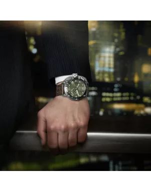9604 CHIMERA 46MM SS VERDE S/N:028 Наручний годинник U-BOAT