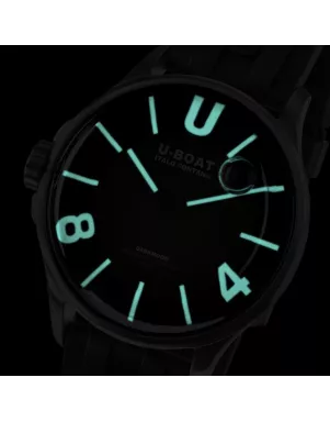9018/A DARKMOON 40MM BLACK SS Наручний годинник U-BOAT