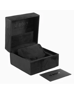 9018/A DARKMOON 40MM BLACK SS Наручний годинник U-BOAT