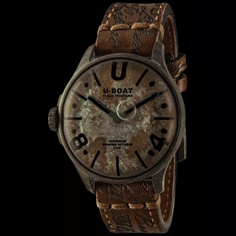 9600 DARKMOON 44MM UNICO Наручний годинник U-BOAT