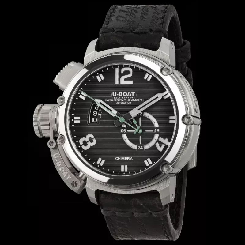 9605 CHIMERA 46MM SS NERO S/N:027 Наручний годинник U-BOAT