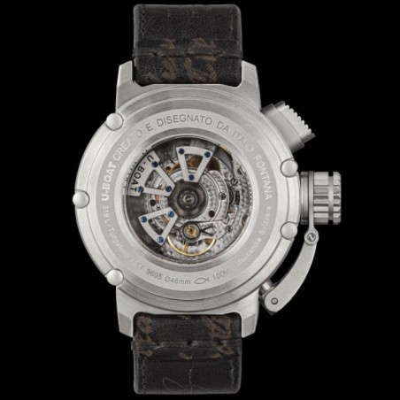 9605 CHIMERA 46MM SS NERO S/N:027 Наручний годинник U-BOAT