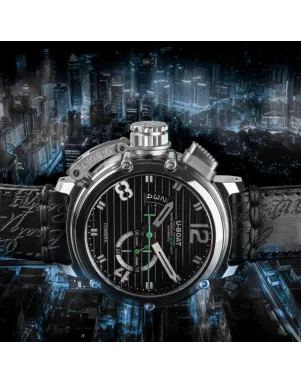 9605 CHIMERA 46MM SS NERO S/N:027 Наручний годинник U-BOAT
