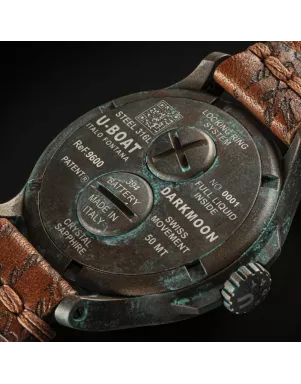 9600 DARKMOON 44MM UNICO Наручний годинник U-BOAT