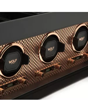 469416 Axis Triple Winder with Storage WOLF Copper