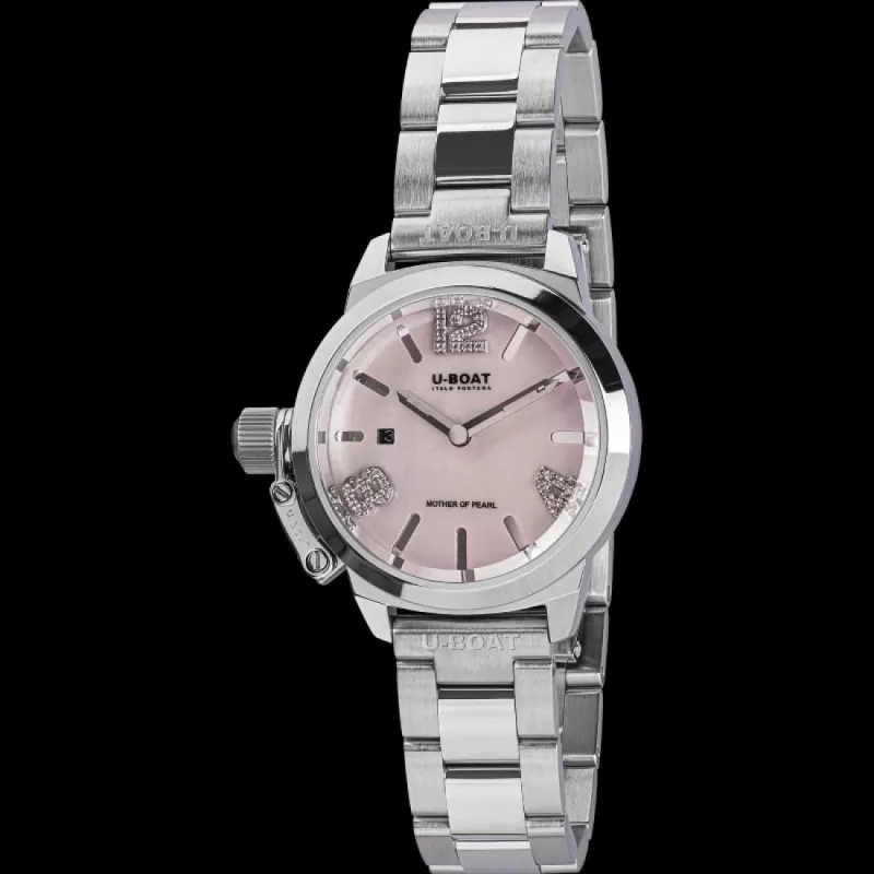 8898 CLASSICO LADY 30mm PINK Наручний годинник U-BOAT