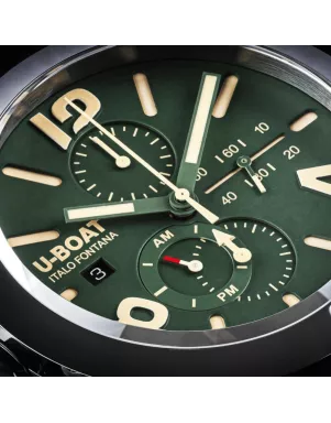9581 CLASSICO 45 TUNGSTENO CAS GREEN Наручний годинник U-BOAT