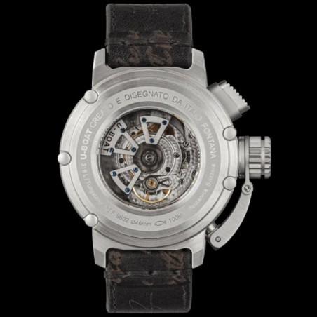 9602 CHIMERA 46MM SS BLU S/N:027 Наручний годинник U-BOAT