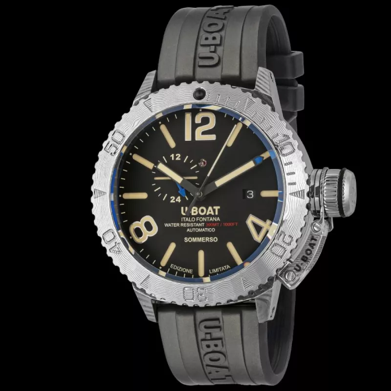 9988 SOMMERSO DAMASCO RIGHT S/N:0033 Наручний годинник U-BOAT