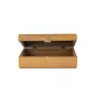 BO.VE30A Manopoulos Walnut Wooden Box with natural Italian Olive Burl top 24x17x8cm