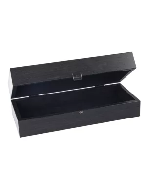 BW.XL10 Manopoulos Black Wine Box 35x14x10 cm (inner 33x12x8cm)