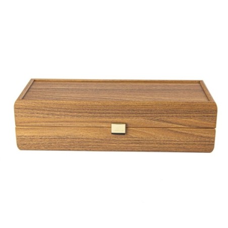 BW.XL30 Manopoulos Walnut Wine Box 35x14x10cm (inner 33x12x8cm)