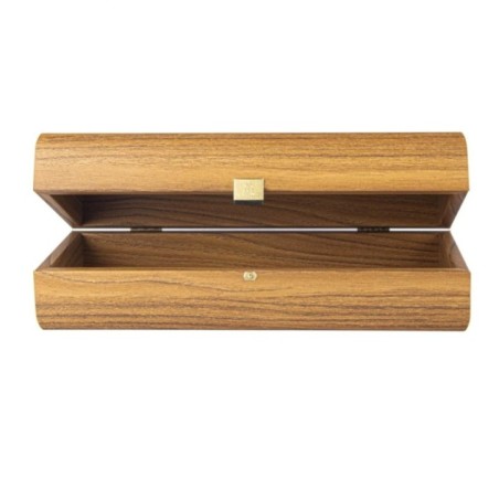 BW.XL30 Manopoulos Walnut Wine Box 35x14x10cm (inner 33x12x8cm)