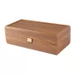 BW.XL30 Manopoulos Walnut Wine Box 35x14x10cm (inner 33x12x8cm)
