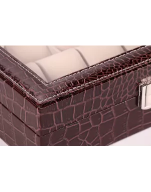 Шкатулка для зберігання годинників Craft 10PU.CROC.BR