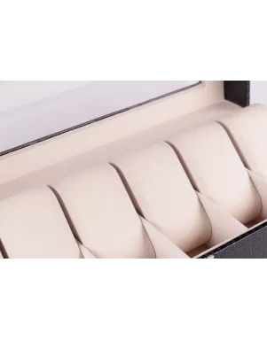 Скринька для зберігання годинників Craft 6PU.CROC.BL