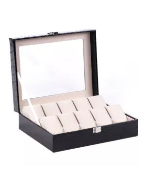 Скринька для зберігання годинників Craft 10PU.CROC.BL