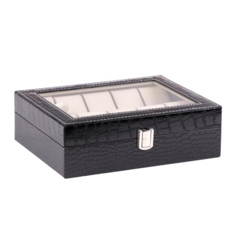 Скринька для зберігання годинників Craft 10PU.CROC.BL