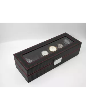 Шкатулка для зберігання годинників Craft 6PU.CRB.RD