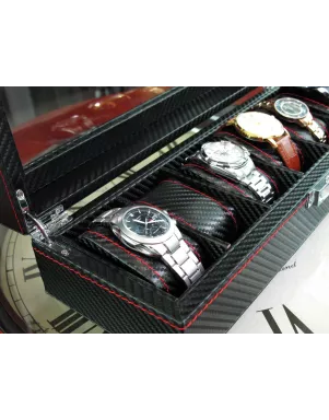 Шкатулка для зберігання годинників Craft 6PU.CRB.RD