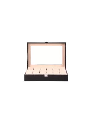 Шкатулка для зберігання годинників Craft 12PU.CROC.BL
