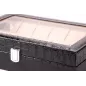 Шкатулка для зберігання годинників Craft 12PU.CROC.BL