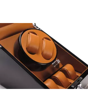 Шкатулка Salvadore для підзаводу 2 годинників 024/BBR/FC5 1x2