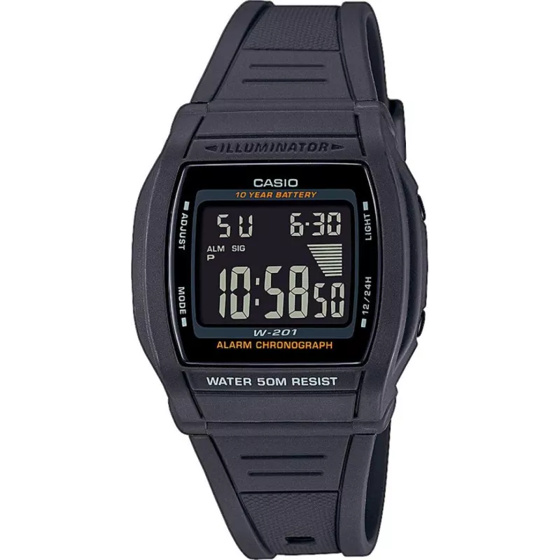 Годинник Casio TIMELESS COLLECTION W-201-1BVEG