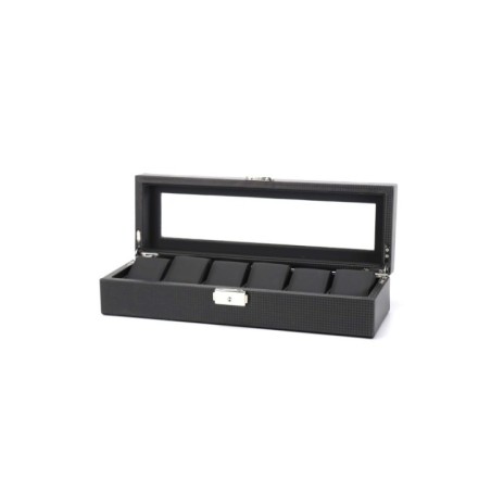 Шкатулка для зберігання годинників Craft 6PU.CRB.BL