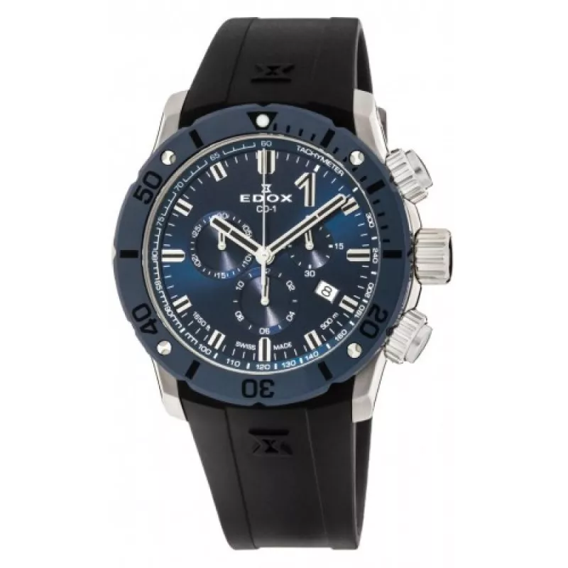 Edox Class 1 Chronograph 10221 3BU7 BUIN7 Edox Class 1 Chronograph 10221 3BU7 BUIN7