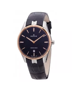 Edox Grand Ocean Slim Line Date 56002 357RC NIR
