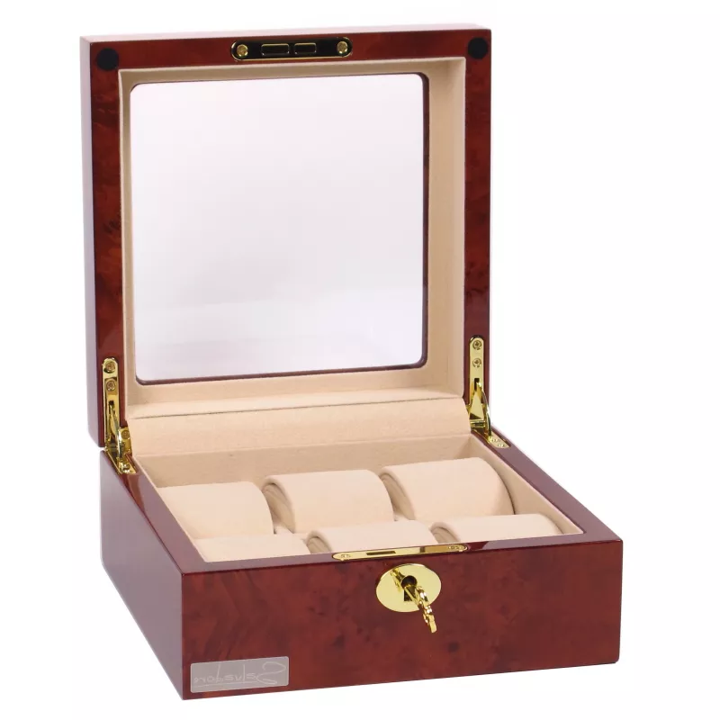 Шкатулка для зберігання годинників Salvadore 804-6DBC