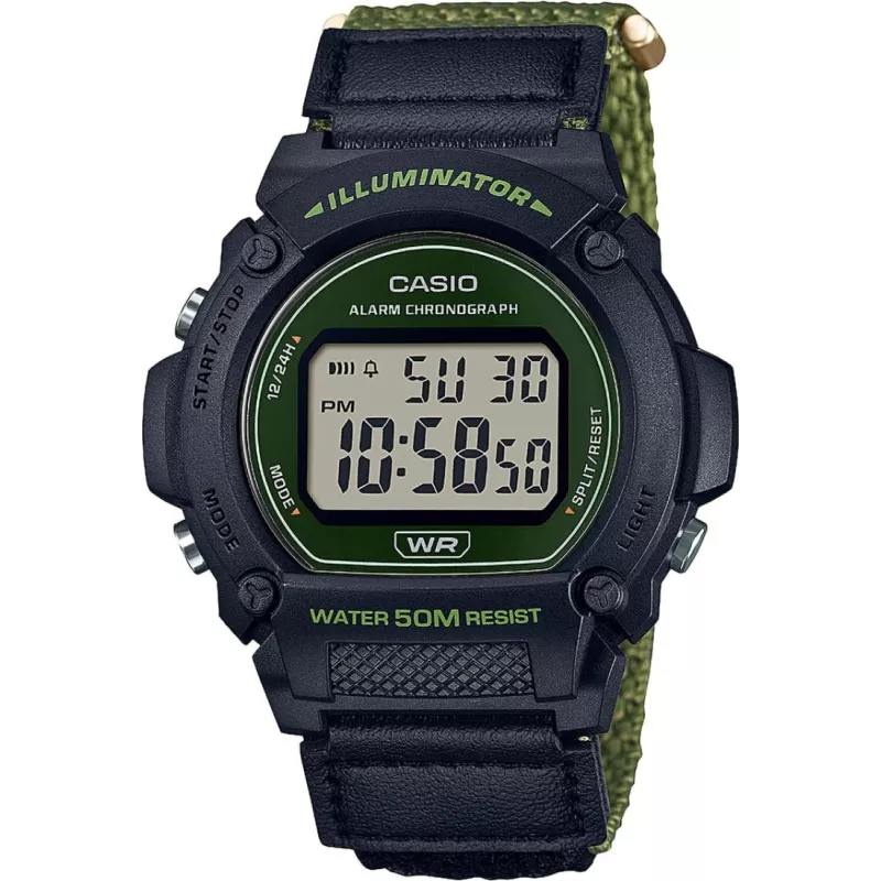 Годинник Casio TIMELESS COLLECTION W-219HB-3AVEF Годинник Casio TIMELESS COLLECTION W-219HB-3AVEF