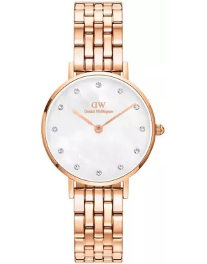 Годинник Daniel Wellington Petite Lumine 5-Link Melrose DW00100613