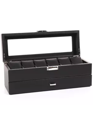 Шкатулка для зберігання годинників Craft 6PU.FIB.JW.BL