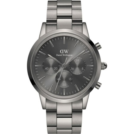 Годинник Daniel Wellington Iconic Chronograph Link Graphite GM DW00100643