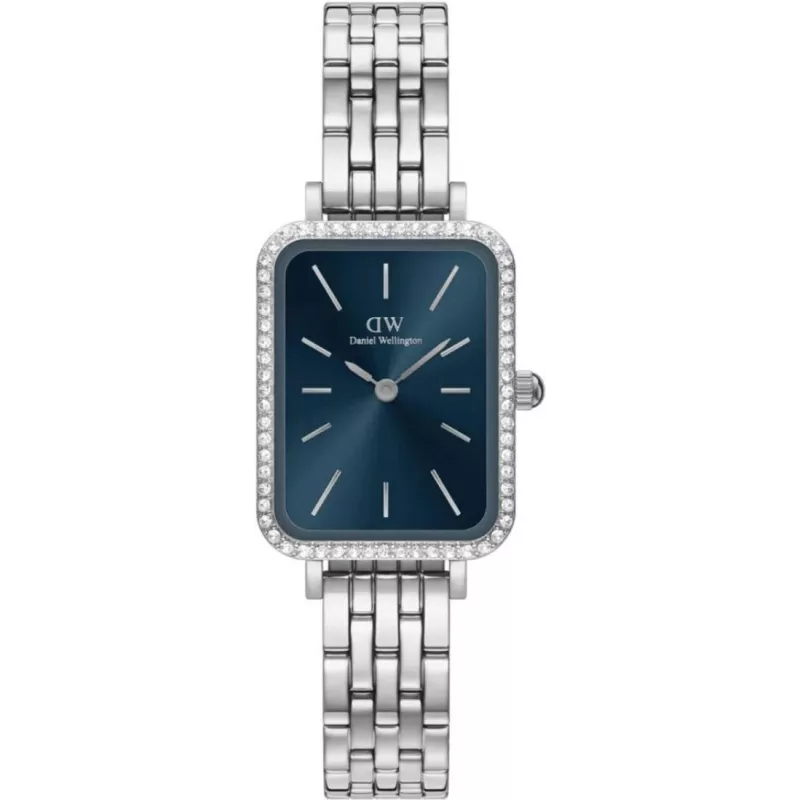 Годинник Daniel Wellington Quadro Lumine Bezel 5-Link Arctic S DW00100670