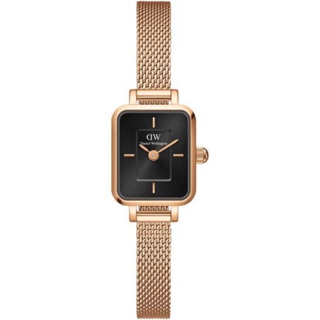 Годинник Daniel Wellington Quadro Mini Melrose Rose Gold Onyx DW00100647