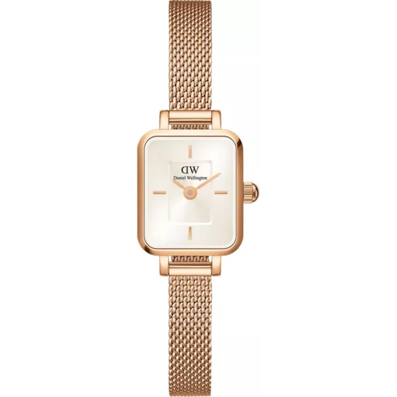 Часы Daniel Wellington Quadro Mini Melrose Rose Gold Champagne DW00100651