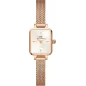 Часы Daniel Wellington Quadro Mini Melrose Rose Gold Champagne DW00100651