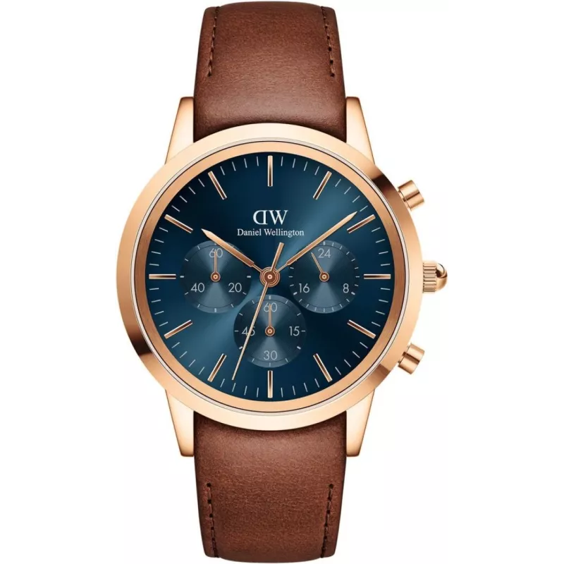 Годинник Daniel Wellington Iconic Chronograph St Mawes Arctic RG DW00100639