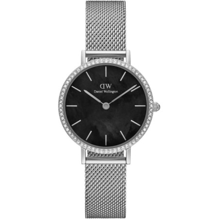 Годинник Daniel Wellington Petite Lumine Bezel Sterling Black MOP DW00100661