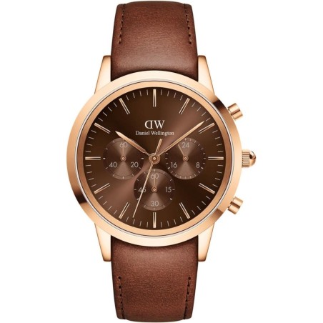 Годинник Daniel Wellington Iconic Chronograph St Mawes Amber RG DW00100640