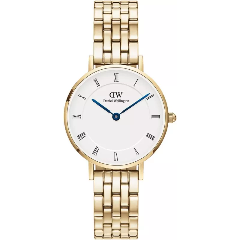 Годинник Daniel Wellington Petite Roman Numerals 5-link Gold DW00100682