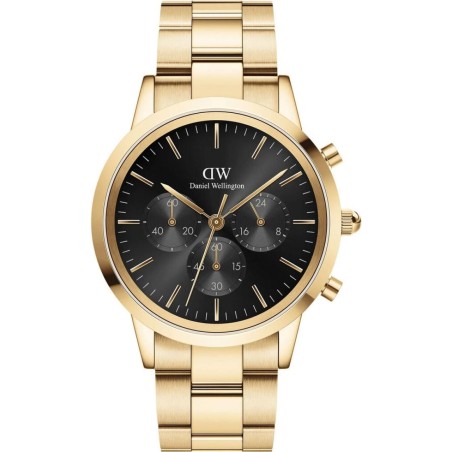 Годинник Daniel Wellington Iconic Chronograph Link Onyx G DW00100641