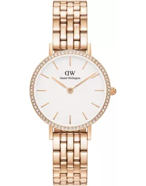 Годинник Daniel Wellington Petite Lumine Bezel 5-Llink Melrose DW00100666