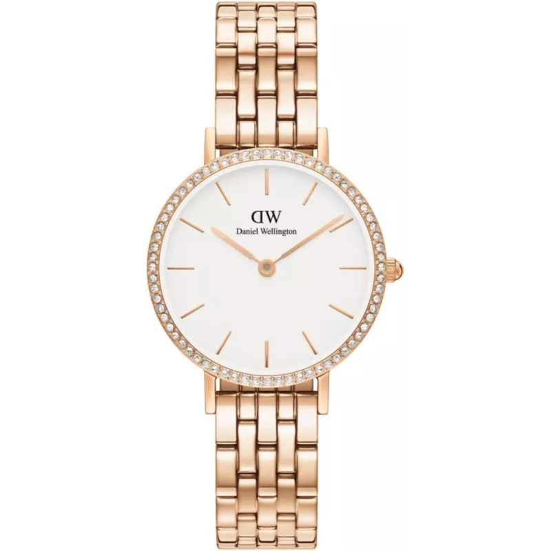 Годинник Daniel Wellington Petite Lumine Bezel 5-Llink Melrose DW00100666